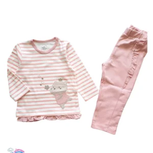 آستین بلند و شلوار نیلی مدل بالرین