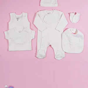 سرویس 13 تکه نیلی مدل الیزابت