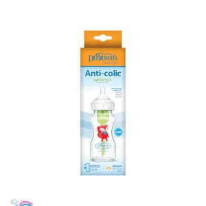 شیشه شیر پیرکس طرح دار 270 میل Dr Brown’s