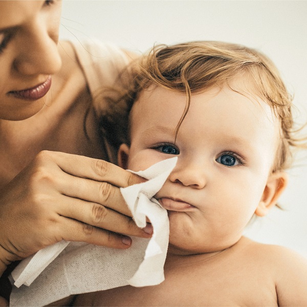 موستلا دستمال مرطوب سبز 99% گیاهی - Image 4