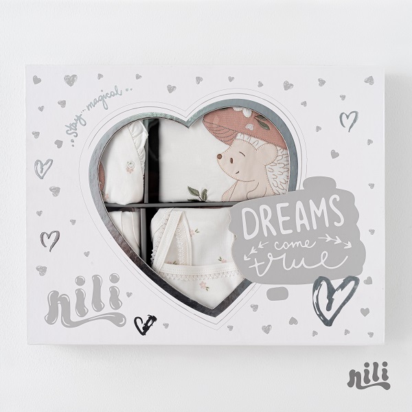 13 تکه نیلی مدل جوجه تیغی دختر - Image 2