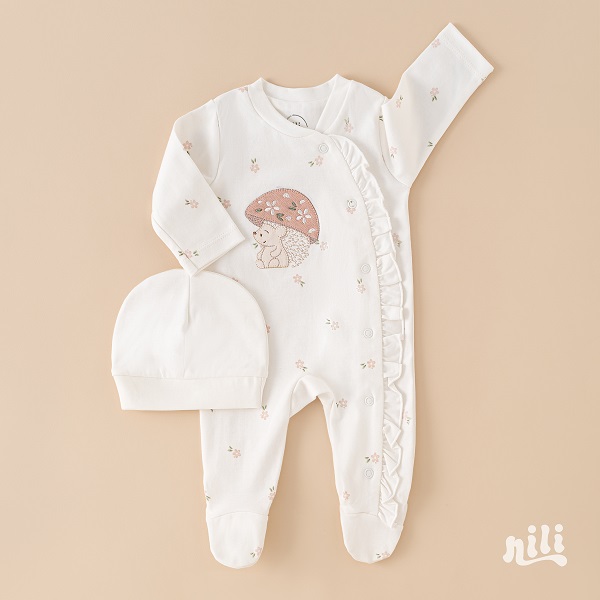 13 تکه نیلی مدل جوجه تیغی دختر - Image 5