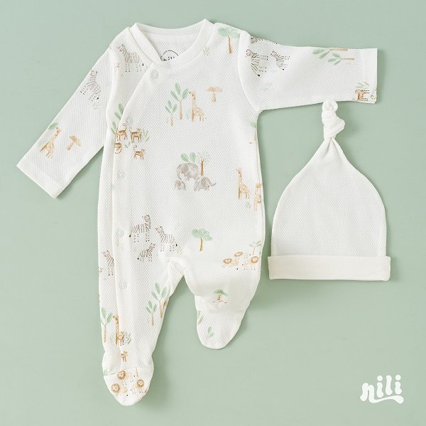 ست 13 تکه نیلی طرح جنگل - Image 5