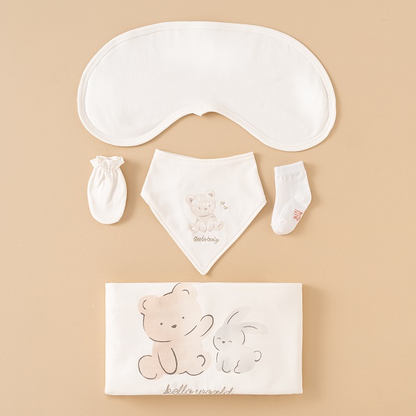 ست 13 تکه نیلی طرح خرگوش و دوستان - Image 4