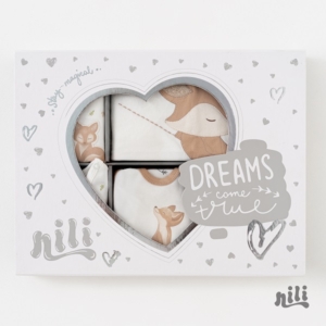 ست 13 تکه نیلی طرح روباه