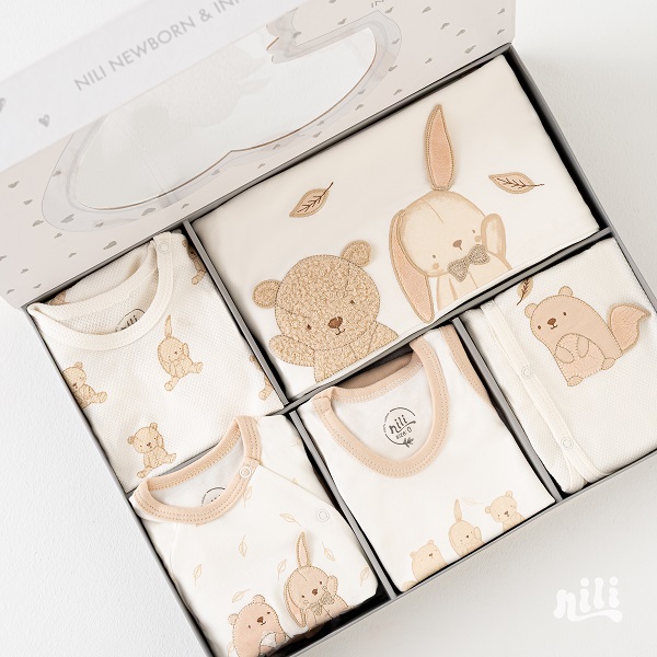 13 تکه نیلی مدل برگ ریزان