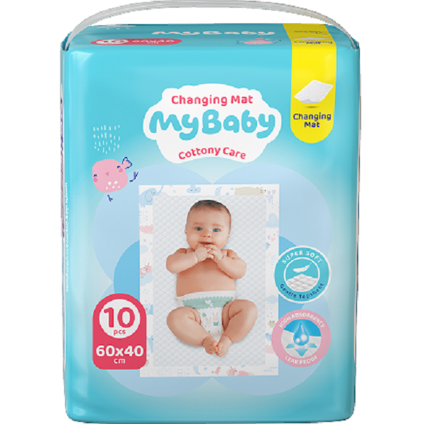 زیرانداز تعویض یکبار مصرف برند مای بیبی My Baby