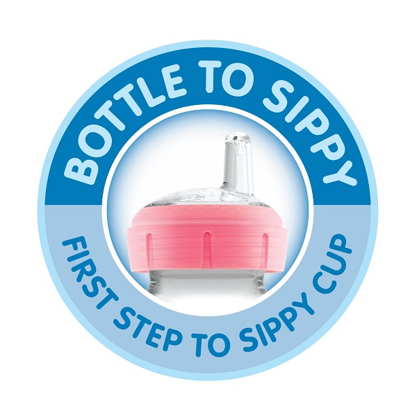 شیشه شیر طلق آپشن پلاس 270 میل صورتی دکتر براونز + سرشیشه آبخوری - Image 13