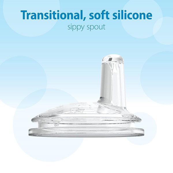 شیشه شیر طلق آپشن پلاس 270 میل صورتی دکتر براونز + سرشیشه آبخوری - Image 7