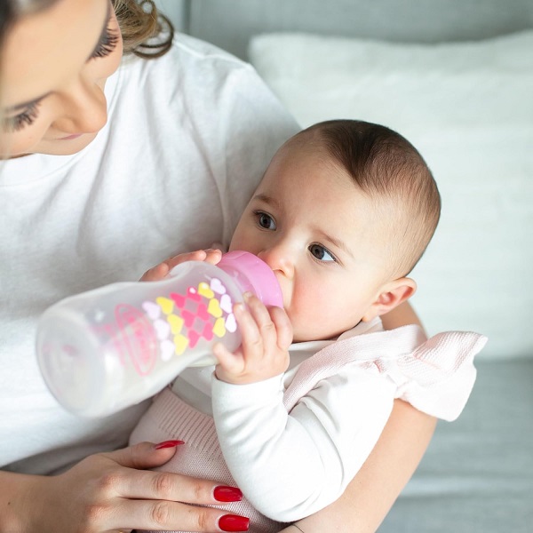 شیشه شیر طلق آپشن پلاس 270 میل صورتی دکتر براونز + سرشیشه آبخوری - Image 10