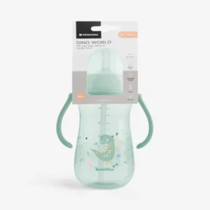 لیوان نی دار کیکابو مدل Dino world حجم 300 میل