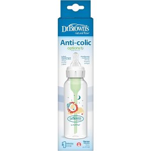 شیشه شیر 250 میل طرح شیر باریک آپشن پلاس دکتر براونز Dr Brown’s