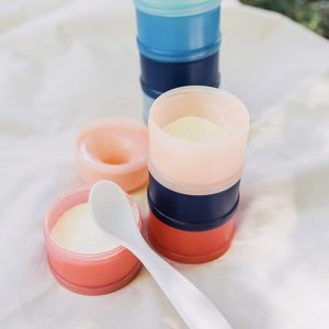 ظرف ذخیره شیر خشک و غذا 4 طبقه طرح جنگل سواوینکس Suavinex