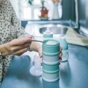 ظرف ذخیره شیر خشک و غذا 4 طبقه طرح Hygge سواوینکس Suavinex